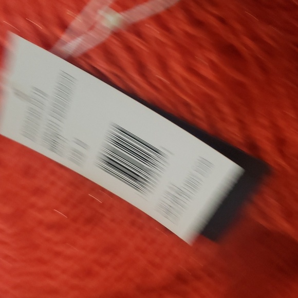 CT1610 LAFAYETTE 148 Bright Orange Crew Neck Knit Sleeveless Sweater M - Picture 6 of 8